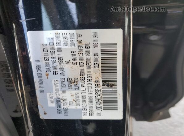 JM3KFACM8K0645193 2019 MAZDA CX-5 Black Widok naklejki z numerem VIN