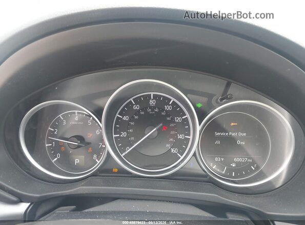 JM3KFACM8K1580680 2019 MAZDA CX-5 Blue Widok tylnych siedzeń