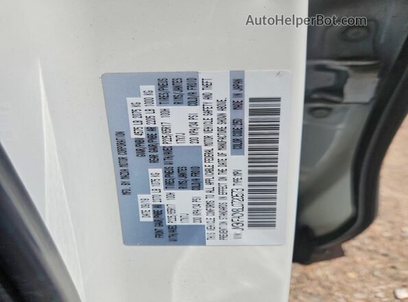 JM3KFACM8L0720573 2020 MAZDA CX-5 White Вид наклейки з VIN-кодом