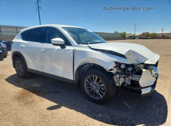 JM3KFACM8L0720573 2020 MAZDA CX-5 White Передня права чверть