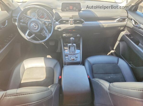 JM3KFACM8L0720573 2020 MAZDA CX-5 White Вид панелі приладів