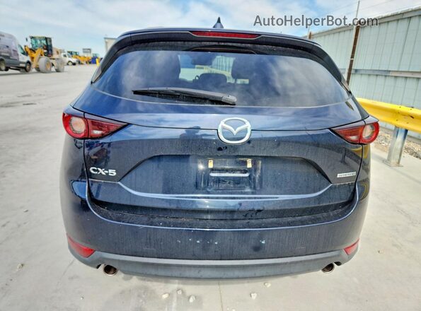 JM3KFACM8L0810256 2020 MAZDA CX-5 Blue Widok z tyłu