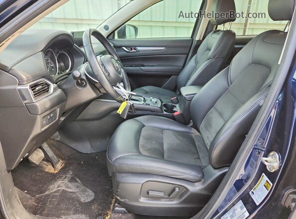 JM3KFACM8L0810256 2020 MAZDA CX-5 Blue Widok wnętrza z przodu
