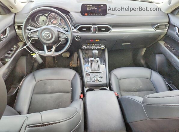 JM3KFACM8L0810256 2020 MAZDA CX-5 Blue Widok deski rozdzielczej