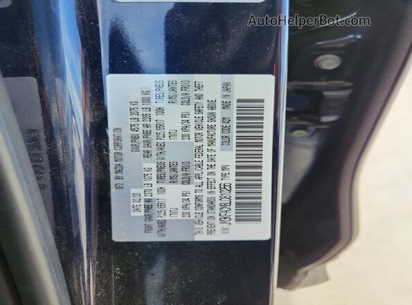 JM3KFACM8L0810256 2020 MAZDA CX-5 Blue Widok komory silnika
