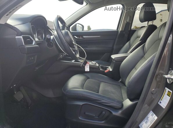 JM3KFACM8L0834587 2020 MAZDA CX-5 Gray Вид салону спереду