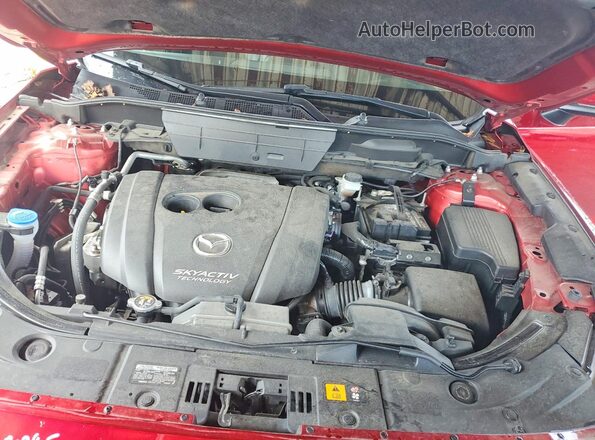 JM3KFACM9J0428198 2018 MAZDA CX-5 Burgundy Rear interior view