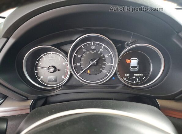 JM3KFACM9J0428198 2018 MAZDA CX-5 Burgundy Instrument cluster view
