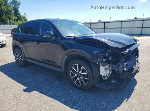 JM3KFACM9J0471763 2018 MAZDA CX-5 Черный Передняя правая четверть