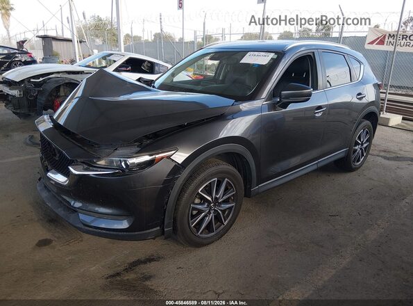 JM3KFACM9J1339130 2018 MAZDA CX-5 Gray Front left
