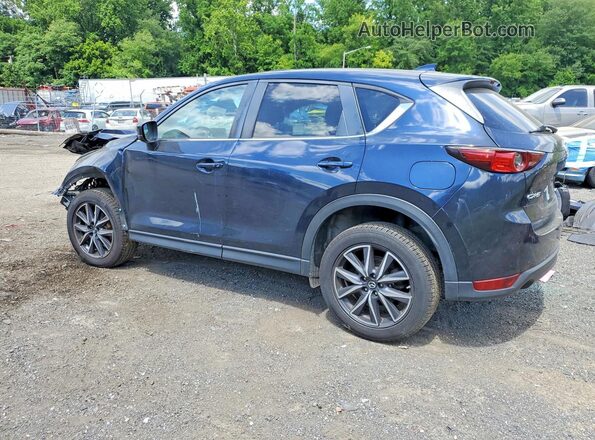 JM3KFACM9J1376842 2018 MAZDA CX-5 Blue Tył lewy