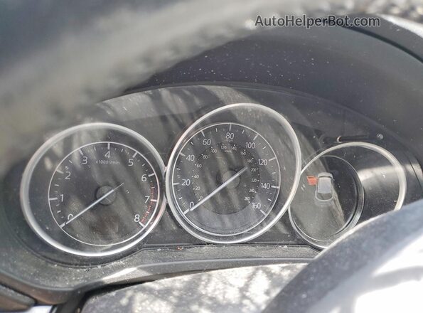 JM3KFACM9J1376842 2018 MAZDA CX-5 Blue Widok zestawu wskaźników