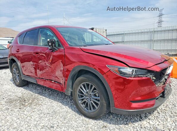 JM3KFACM9K0530750 2019 MAZDA CX-5 Красный Передняя правая четверть