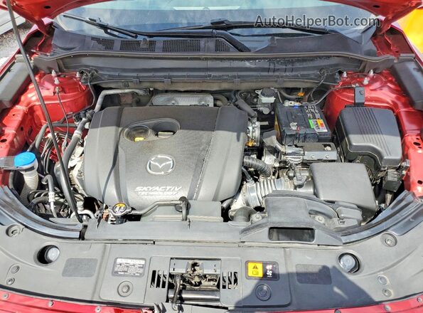 JM3KFACM9K0530750 2019 MAZDA CX-5 Красный Вид подкапотного пространства