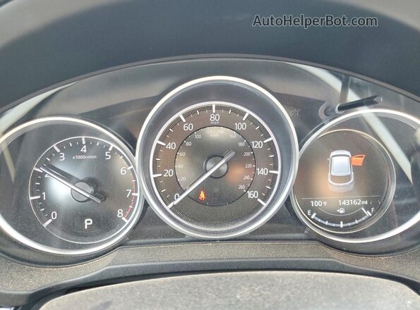 JM3KFACM9K0530750 2019 MAZDA CX-5 Красный Вид щитка приборов