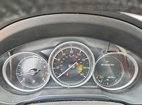 JM3KFACM9L0762153 2020 MAZDA CX-5 Gray Սարքավորումների վահանակի տեսք