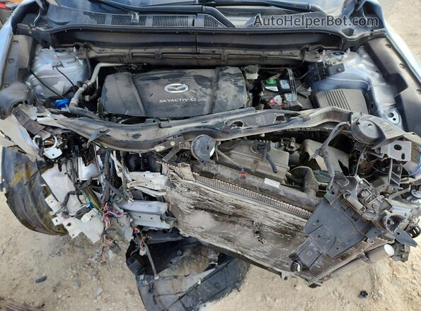 JM3KFACM9L0787764 2020 MAZDA CX-5 Серебряный Вид подкапотного пространства
