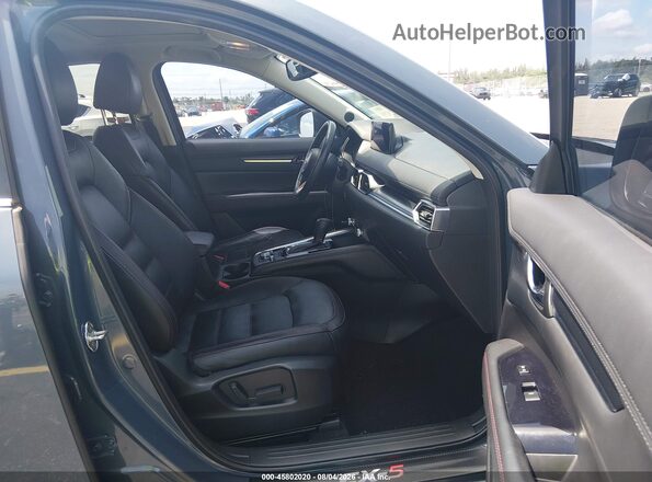 JM3KFACM9M0428917 2021 MAZDA CX-5 Серый Вид салона спереди