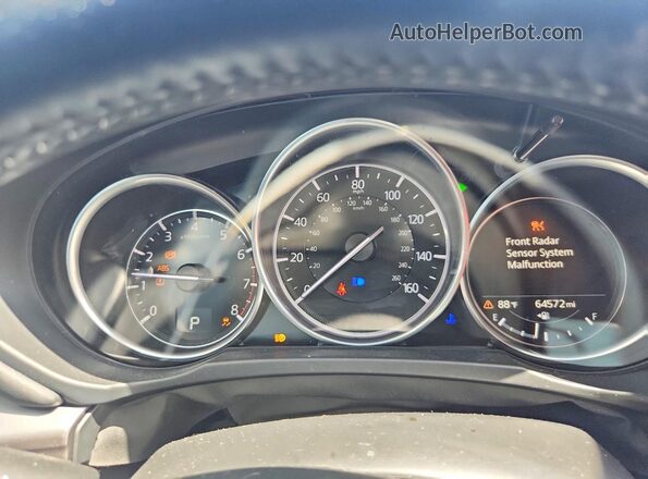 JM3KFACM9M1322204 2021 MAZDA CX-5 Белый Вид щитка приборов