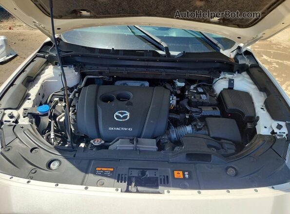 JM3KFACM9M1322204 2021 MAZDA CX-5 Белый Вид подкапотного пространства