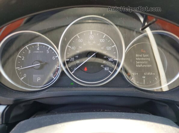 JM3KFACMXJ1399496 2018 MAZDA CX-5 Silver Vista del cuadro de instrumentos
