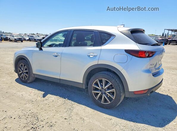 JM3KFACMXJ1399496 2018 MAZDA CX-5 Silver Trasero izquierdo