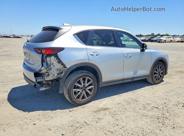 JM3KFACMXJ1399496 2018 MAZDA CX-5 Silver Trasero derecho