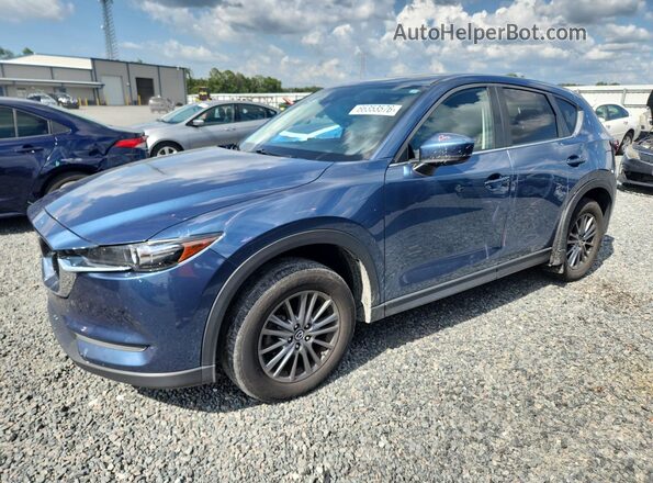 JM3KFACMXK0519885 2019 MAZDA CX-5 Blue უკანა მარცხენა