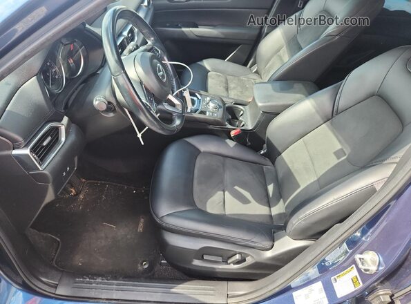 JM3KFACMXK0519885 2019 MAZDA CX-5 Blue ძრავის განყოფილების ხედი
