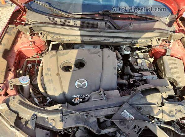 JM3KFACMXK0610297 2019 MAZDA CX-5 Red Вид підкапотного простору