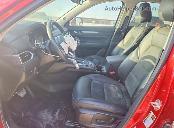 JM3KFACMXK0610297 2019 MAZDA CX-5 Red Вид салону спереду