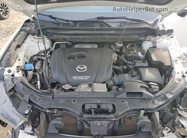 JM3KFACMXK1588862 2019 MAZDA CX-5 White Вид підкапотного простору