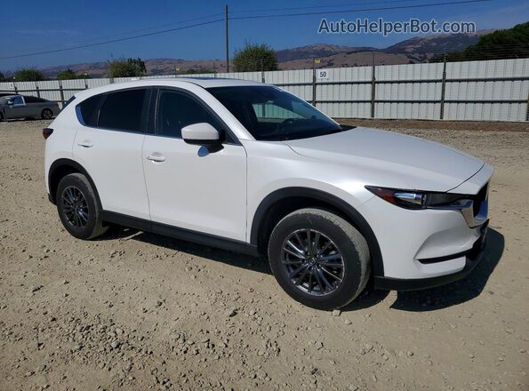 JM3KFACMXL0798613 2020 MAZDA CX-5 Белый Передняя правая четверть