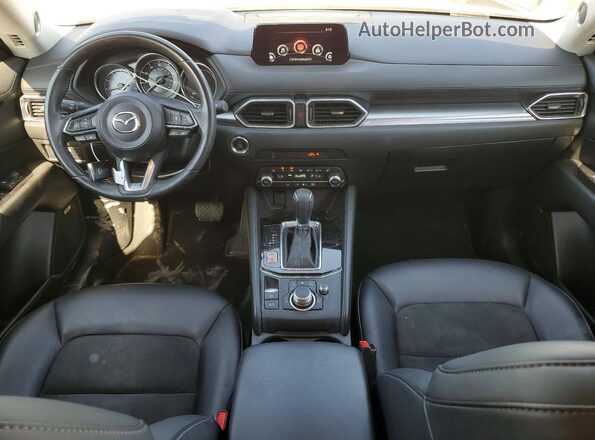 JM3KFACMXL0798613 2020 MAZDA CX-5 Белый Вид панели приборов