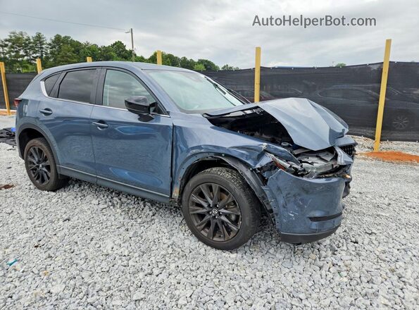 JM3KFACY1M0425335 2021 MAZDA CX-5 Blue Передня права чверть