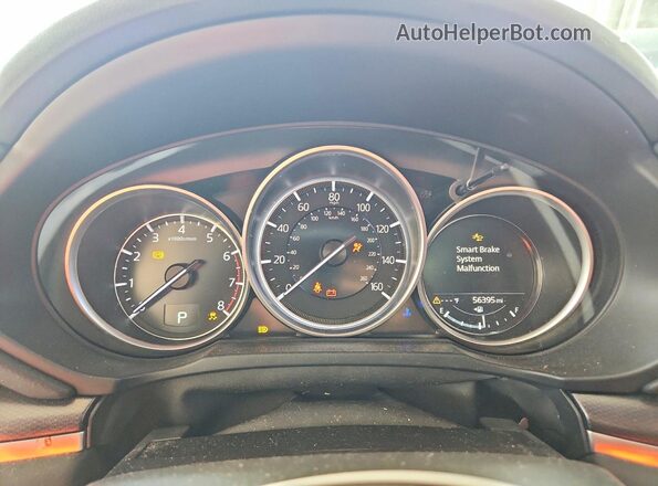JM3KFACY9M0395291 2021 MAZDA CX-5 Gray Սարքավորումների վահանակի տեսք