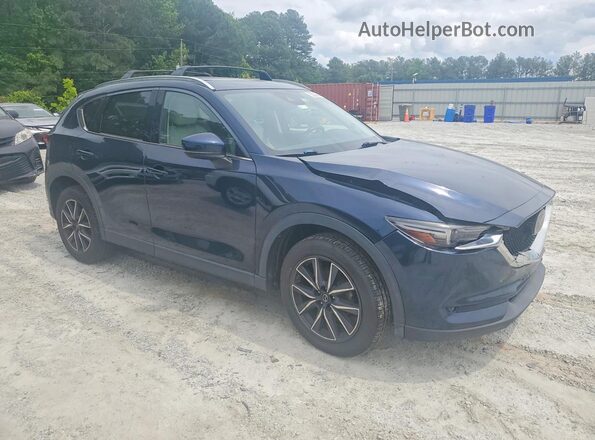 JM3KFADL3H0164525 2017 MAZDA CX-5 Blue Передня права чверть