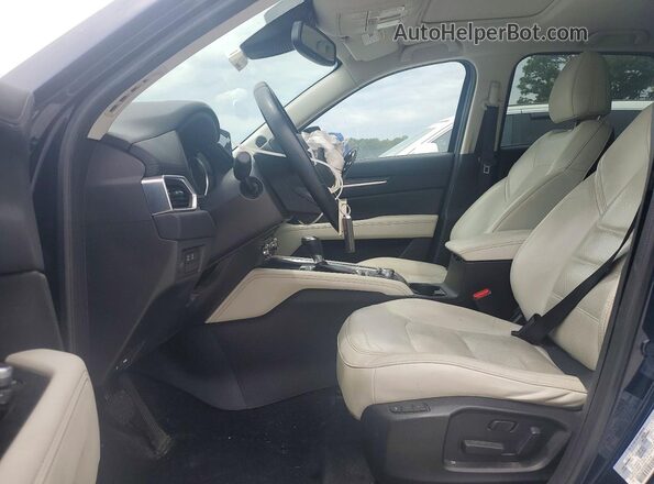 JM3KFADL3H0164525 2017 MAZDA CX-5 Blue Вид салону спереду