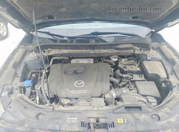 JM3KFADL3H0164525 2017 MAZDA CX-5 Blue Вид підкапотного простору