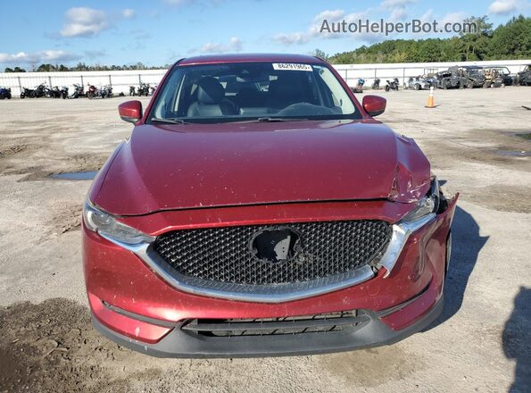 JM3KFADL4H0180927 2017 MAZDA CX-5 Burgundy Widok z przodu