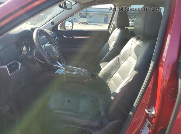 JM3KFADL4H0180927 2017 MAZDA CX-5 Burgundy Widok wnętrza z przodu