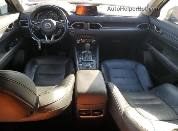 JM3KFADL4H0180927 2017 MAZDA CX-5 Burgundy Widok deski rozdzielczej