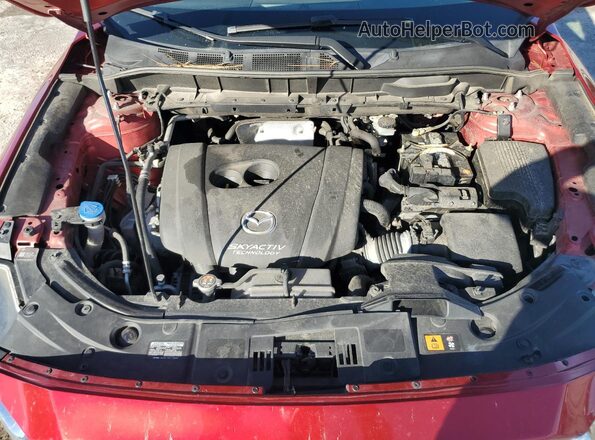 JM3KFADL4H0180927 2017 MAZDA CX-5 Burgundy Widok komory silnika