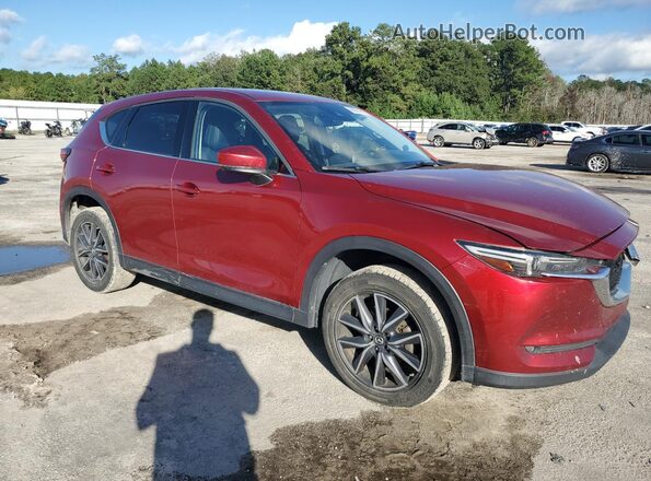 JM3KFADL4H0180927 2017 MAZDA CX-5 Burgundy Przód prawy