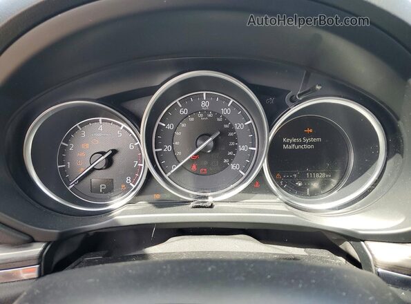 JM3KFADL5H0216575 2017 MAZDA CX-5 Silver ხელსაწყოთა პანელის ხედი