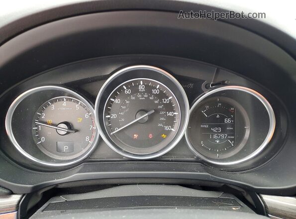 JM3KFADL7H0176368 2017 MAZDA CX-5 Burgundy Vista del cuadro de instrumentos