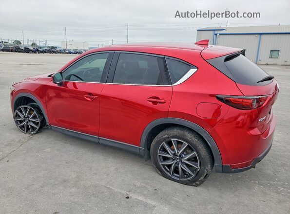 JM3KFADL7H0176368 2017 MAZDA CX-5 Burgundy Trasero izquierdo