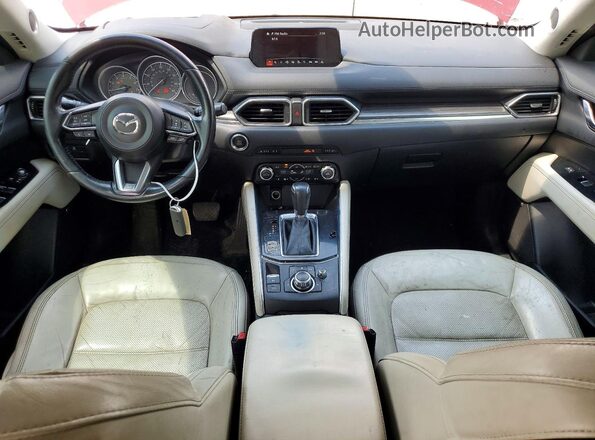 JM3KFADL9H0107228 2017 MAZDA CX-5 Red Vista del salpicadero