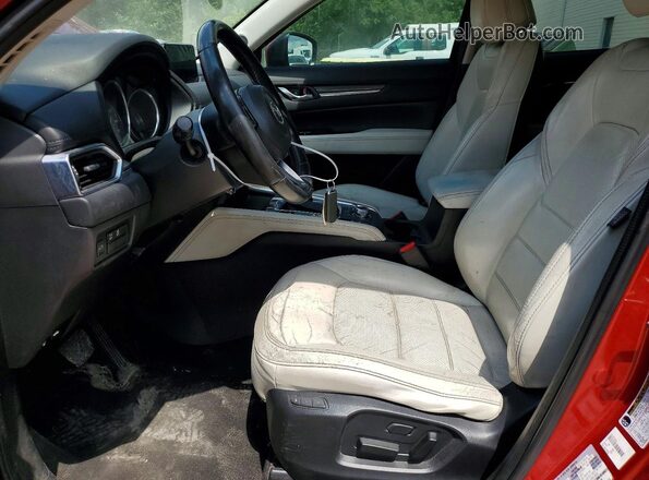 JM3KFADL9H0107228 2017 MAZDA CX-5 Red Vista interior delantera