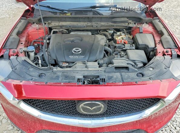 JM3KFADL9H0107228 2017 MAZDA CX-5 Red Vista del compartimento del motor